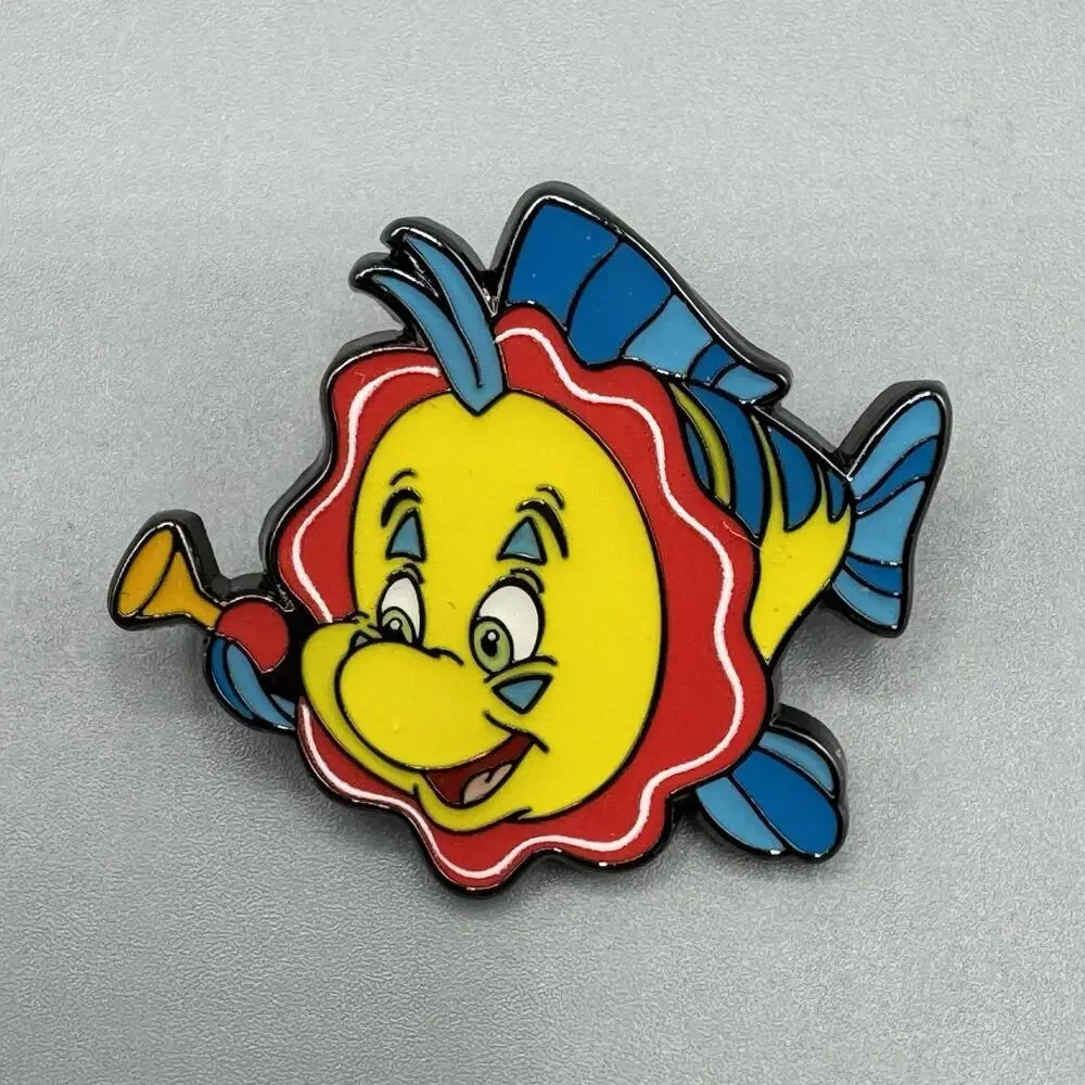 Loungefly Disney Halloween Sidekicks Blind Box Enamel Pin - FLOUNDER